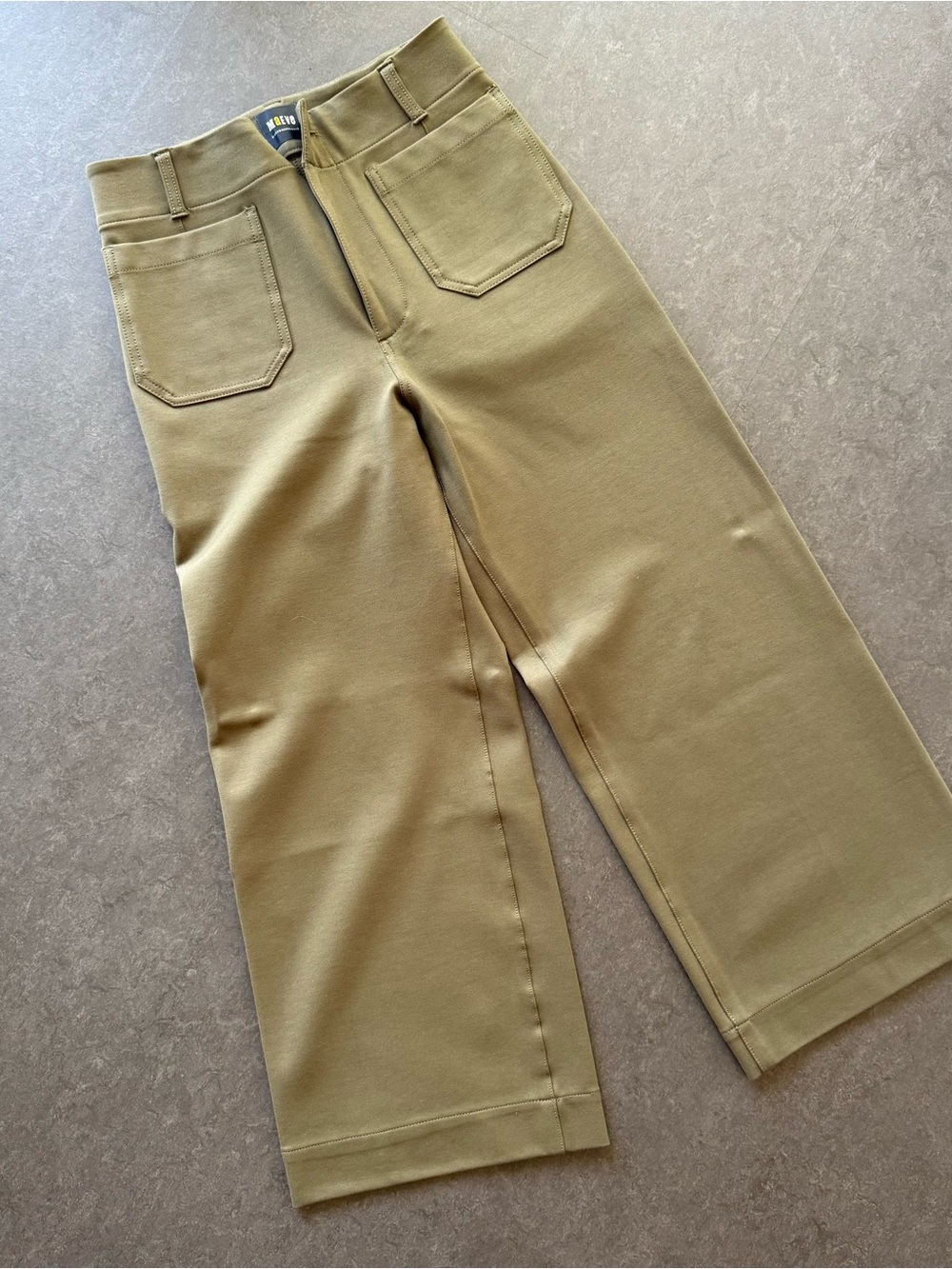 Colette Crop Wide-Leg Pants by Maeve, Anthropologie. Size 28